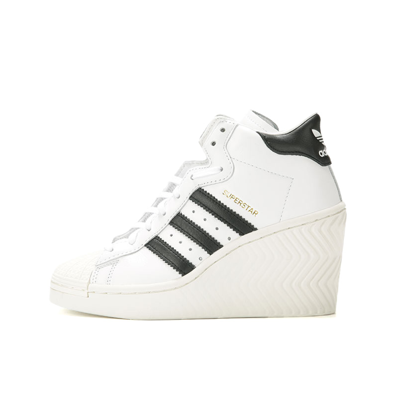 Adidas/阿迪达斯三叶草 SUPERSTAR ELLURE 女子高跟运动鞋FW0102