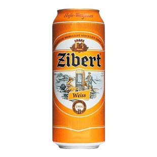 乌克兰原装进口切巴特小麦白啤酒拉罐装浑浊白啤500ml/罐整箱啤酒