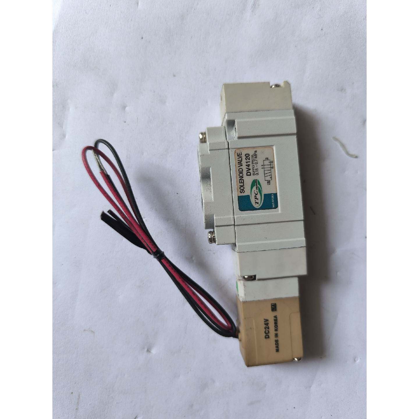 〔议价-可维修〕韩国TPC电磁阀DV4120电磁阀DC24V