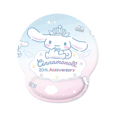 卡通玉桂狗护腕鼠标垫3D立体