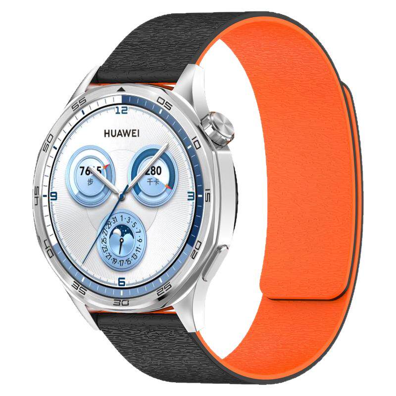 适用小米Watch5手表带S5硅胶S4sport云木纹软磁吸腕表带S3运动S2智能S1pro男士color2腕表带春夏表链