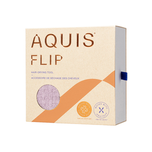 【自营】AQUIS美国第四代FIip干发帽waffle超强吸水速干巾女