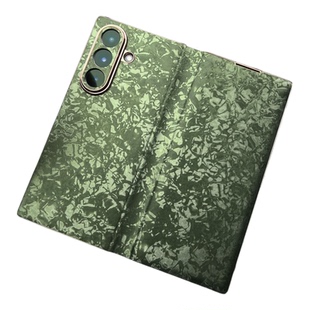 适用于三星w26手机壳新款zfold7保护套Galaxyw25/24/23折叠屏磁吸翻盖皮套zfold6/5/4全包防摔外高级简约ins