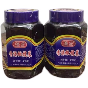 正宗蓬盛香港橄榄菜450g广东潮汕特产大瓶装拌面开下胃饭吃粥咸菜