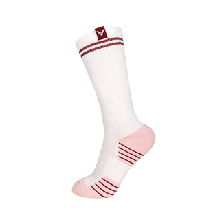 威克多VICTOR胜利SK2801羽毛球袜运动女款小腿袜2803长筒透气2802