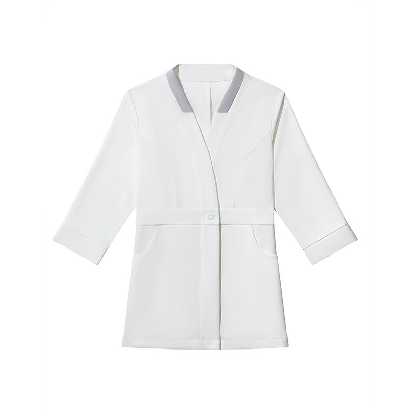 美容院工作服女高端养生馆SPA会所足疗店技师皮肤管理师服秋冬款