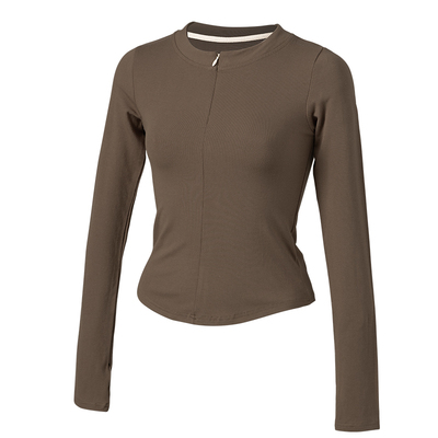 舞蹈上衣修身短款众爱舞苑