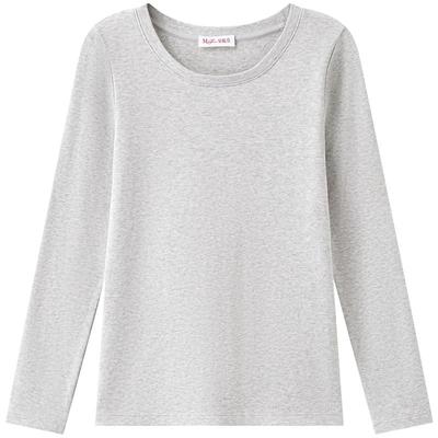 曼妮芬圆领上衣打底暖衣20210564