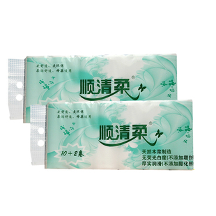 顺清柔卫生卷纸巾东顺1800克加长5层原生木浆母婴孕产妇适用正品