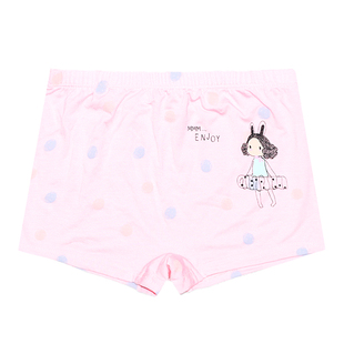 瑁恩瑁爱女童内裤莫代尔四季薄款女孩四角短裤初中生三角宝宝平角