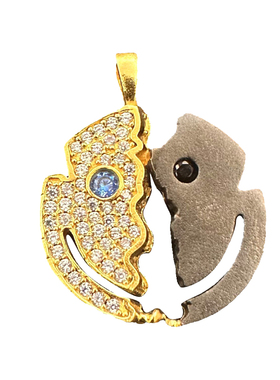 EYEFUNNY分裂笑脸吊坠