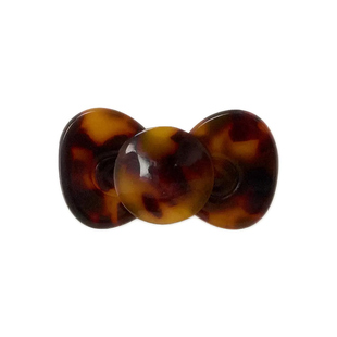 vogueess可爱少女感不对称蝴蝶结发夹琥珀刘海边夹芭蕾风kitty款