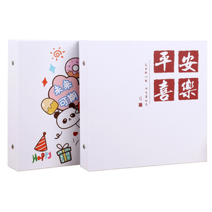 一寸照片证件照收纳册2寸相册本大容量儿童宝宝大头贴收集册活页1