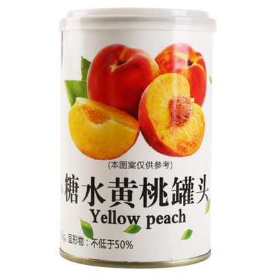罐乐糖水黄桃罐头砀山特产