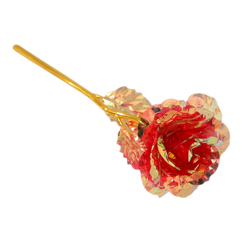 七彩炫光玫瑰花生日礼物