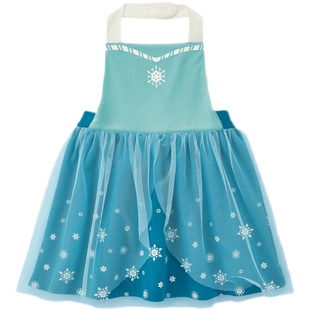 出口日本童装四季女宝纯棉纱网卡通动漫公主裙宝宝连衣裙淑女裙