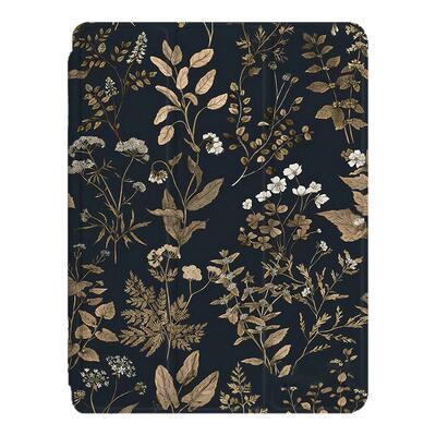 适用华为matepadAir12保护壳SE复古花朵m6荣耀Magic简约v8/7/x9个性c5/10.4寸pro畅享2小众11.5防摔平板套潮