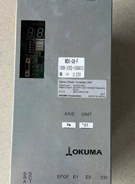 议价OKUMA大隈伺服驱动器MDU-08-F 现货，请询价