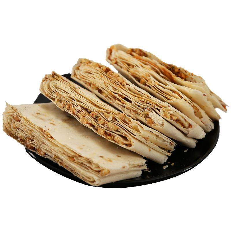 煎饼山东特产曲阜香酥煎饼正宗农家手工夹馅咸香煎饼4包即食包邮