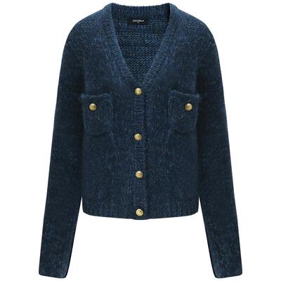 花纱银葱针织衫COCOBELLA