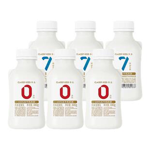 卡士007酸奶440g*6瓶小奶罐无蔗糖非脱脂早餐原味酸奶整箱装