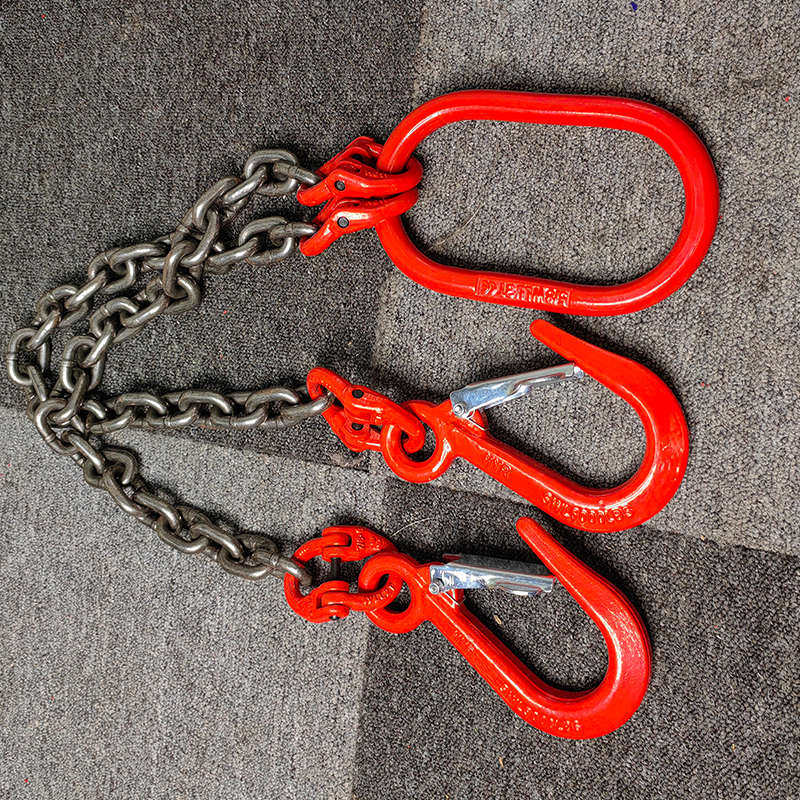 大开口链条吊索具组合吊钩起重吊具吊环铁链吊车吊链行车挂钩磅钩