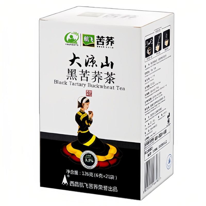 大凉山黑苦荞麦香浓郁