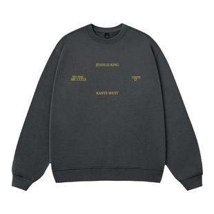 RRR123 X CPFM圆领卫衣男春秋季长袖宽松套头潮流t恤打底衫上衣