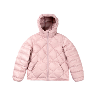 CountryMoment 防泼水90白鸭绒连帽羽绒服女2025新款保暖短外套冬