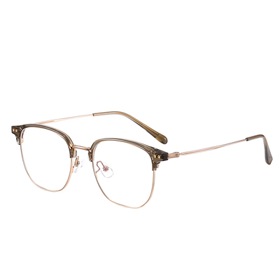 半框眼镜女近视可配度数