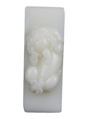 和田玉碧玉白玉皮带扣貔貅男士