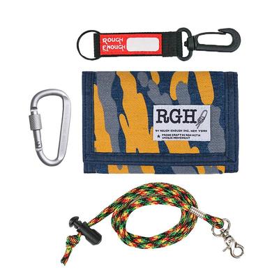 RGH学生个性迷彩帆布钱包多卡位