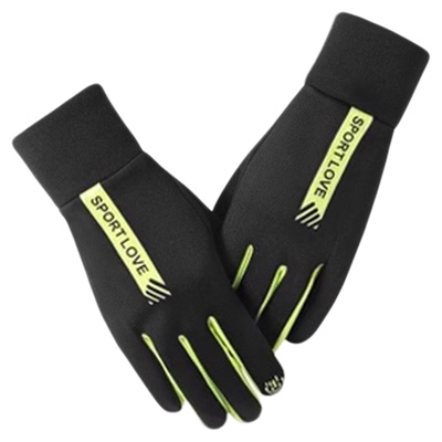 防风手套女士冬季加绒保暖防水可触屏骑行骑电车薄绒薄款防寒精致