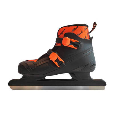 冰刀鞋黑龙塑壳入门级