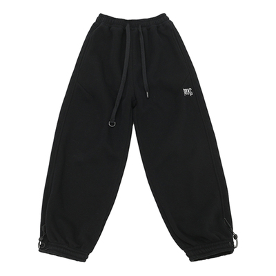 男童加绒裤子一体绒棉长裤运动裤