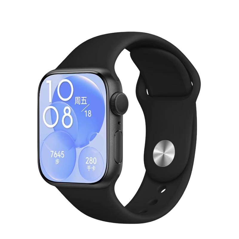 适用华为watch FIT3/4表带watchfit4pro手表带活力款硅胶反钉扣腕带fit2代透气手表链男女款手环替换