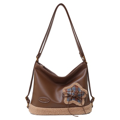 YZ原创可双肩包包2025学院风上课托特包上班族通勤大容量三用背包