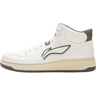 李宁天迹HI男鞋高帮板鞋新款加绒保暖美式女子青少年休闲鞋运动鞋