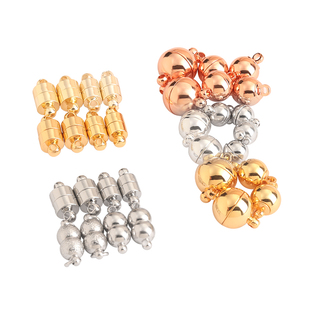 高端强力丝巾磁吸扣配件方巾围巾珍珠项链手链专用收尾吸扣磁铁扣