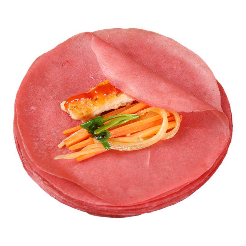 北京烤鸭蔬菜饼春饼荷叶饼京酱肉丝卷饼营养健康片皮鸭专用饼