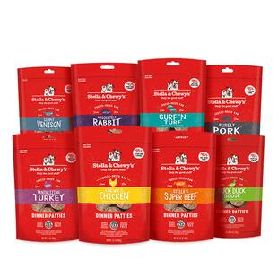 SC星益生趣狗粮HPP有机生骨肉主食冻干高营养原装进口狗肉饼709g