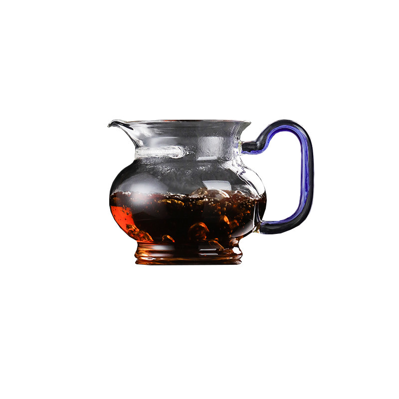 禾器凤尾把手高硼硅玻璃煮茶器