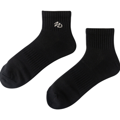 MJJ潮流纯棉透气网眼纯棉短袜男