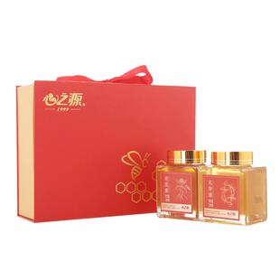 心之源蜂蜜礼盒装黄芪蜜玄参蜜纯正药源蜜送长辈过节礼物伴手礼