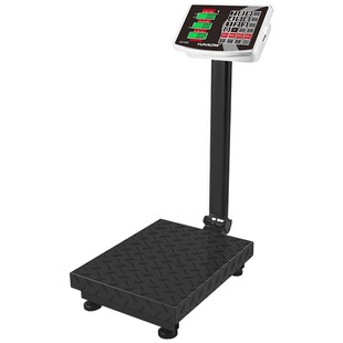 雨昊100kg电子称台秤可折叠电子秤计价称150公斤300kg快递称磅秤