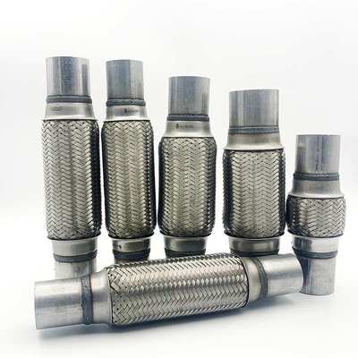 批发汽车排气管消音器波纹管货车连接管编织改装不锈钢软轿车通用