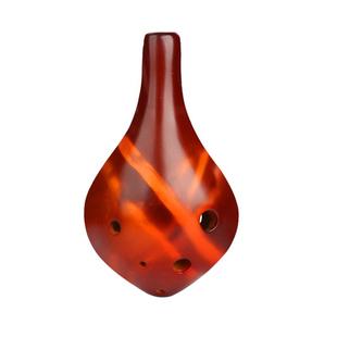 陶笛初学者6孔陶瓷中音C调小学生儿童专用专业乐器六孔AC树脂埙笛