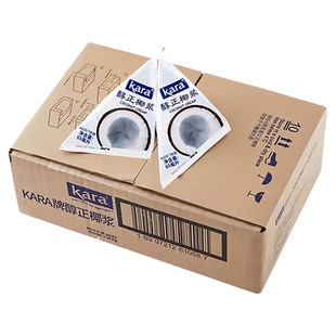 Kara醇正椰浆65ml*36支整箱原装进口高浓度佳乐椰奶椰汁咖喱原料