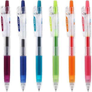 日本PILOT百乐Juice果汁笔彩色套装笔中性笔按动笔速干水性中性笔高颜值学生绘画手账做笔记专用红笔学生专用