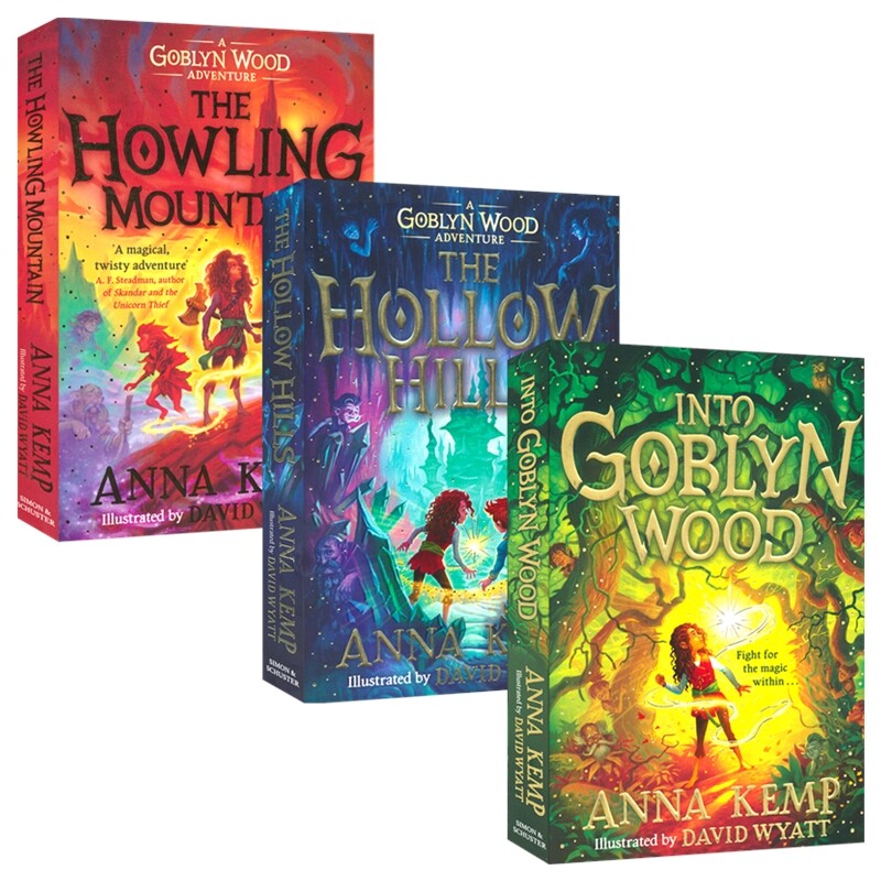Goblyn Wood Adventure 地精林冒险系列3册 森林奇幻魔法 精灵故事 章节小说 身份认同 青少年英语课外读物 英文原版进口儿童图书
